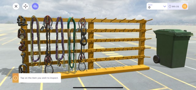 Augmented Reality Rigging Simulator