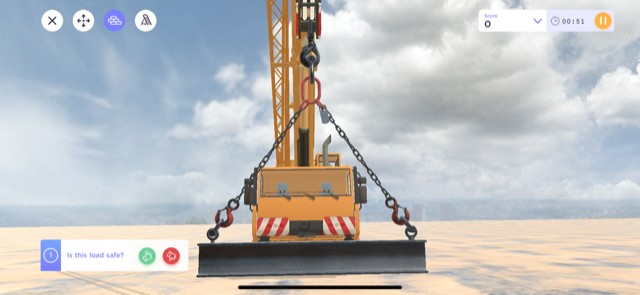 Augmented Reality Rigging Simulator