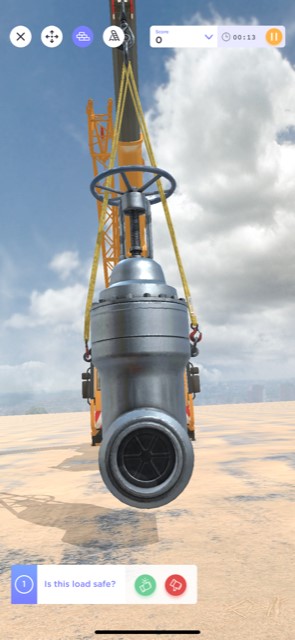 Augmented Reality Rigging Simulator