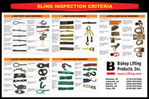 sling inspection poster